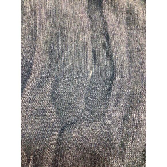Chelsea Theodore Dress Size Medium 100% Tencel Tunic Denim Blue - Picture 8 of 8